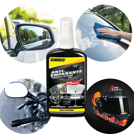 Antiempañante simoniz moto carro cristal