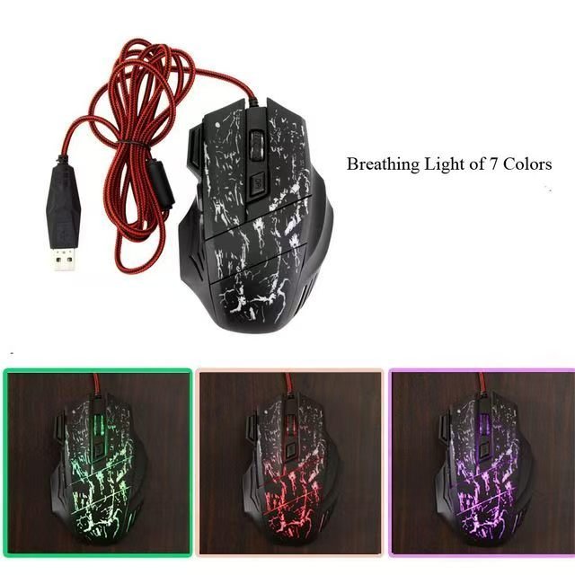 MOUSE GAMER ALAMBRICO USB LX-X10